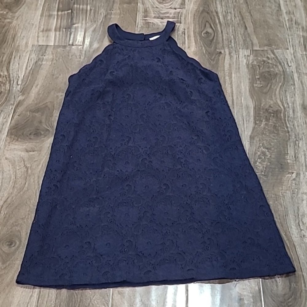 Monteau Halter Style Lace dress size small